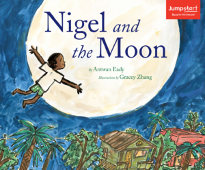 Cover the of book Nigel and the Moon. 