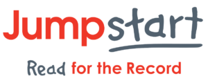 Jump Start Read for the Record logo in red and black