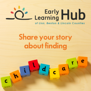 Share your story about finding child care
